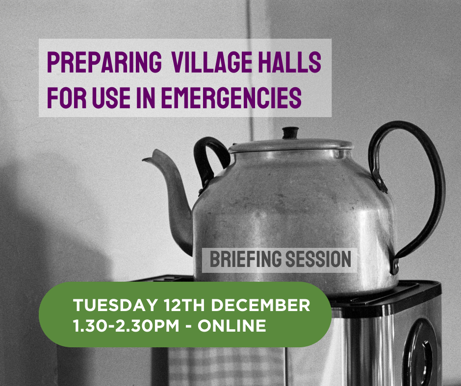 Preparing your Village Hall for use in emergencies featured image