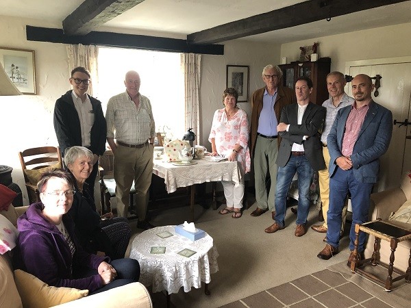 Ofgem board spend the day with Warm Hubs
