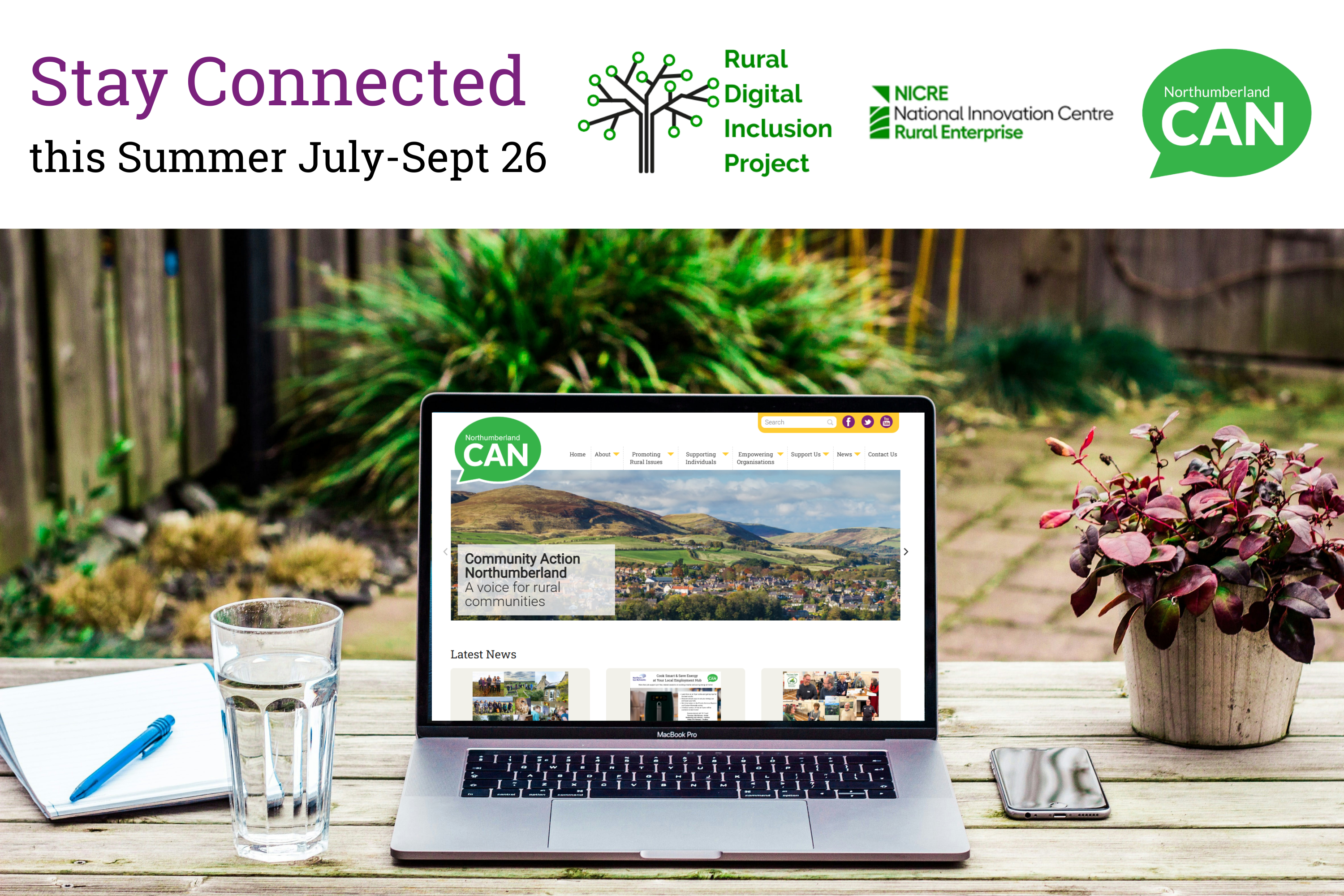 Free Digital Support Sessions Across Northumberland This Summer featured image